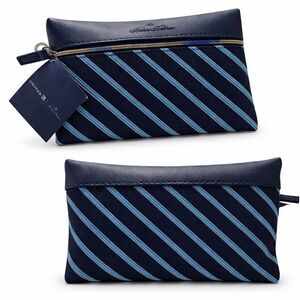 United Airlines Polaris Amenity Kit Brooks Brothers Pouch w/ Perricone MD NWT